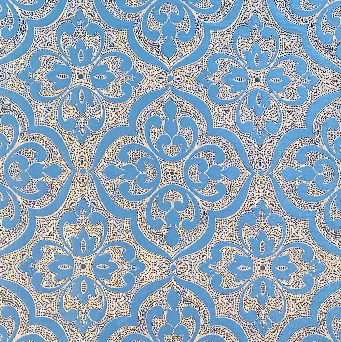 Fabric - Aurora - 58% Poly 42% Cotton - Repeats V: 8-5/8" H 9-1/8" - Width: 54"