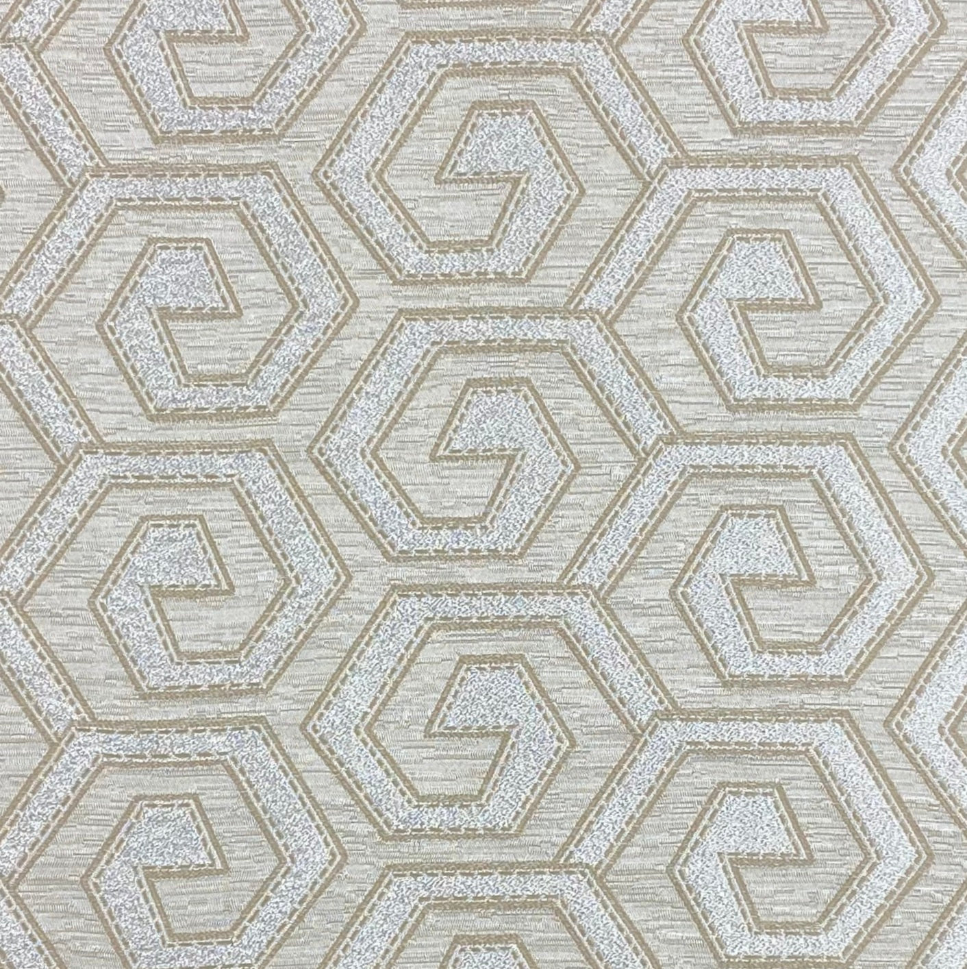 Fabric - Arvin - 100% Polyester - Repeats: H: 3-3/8" V: 7" - Width: 56"/57"