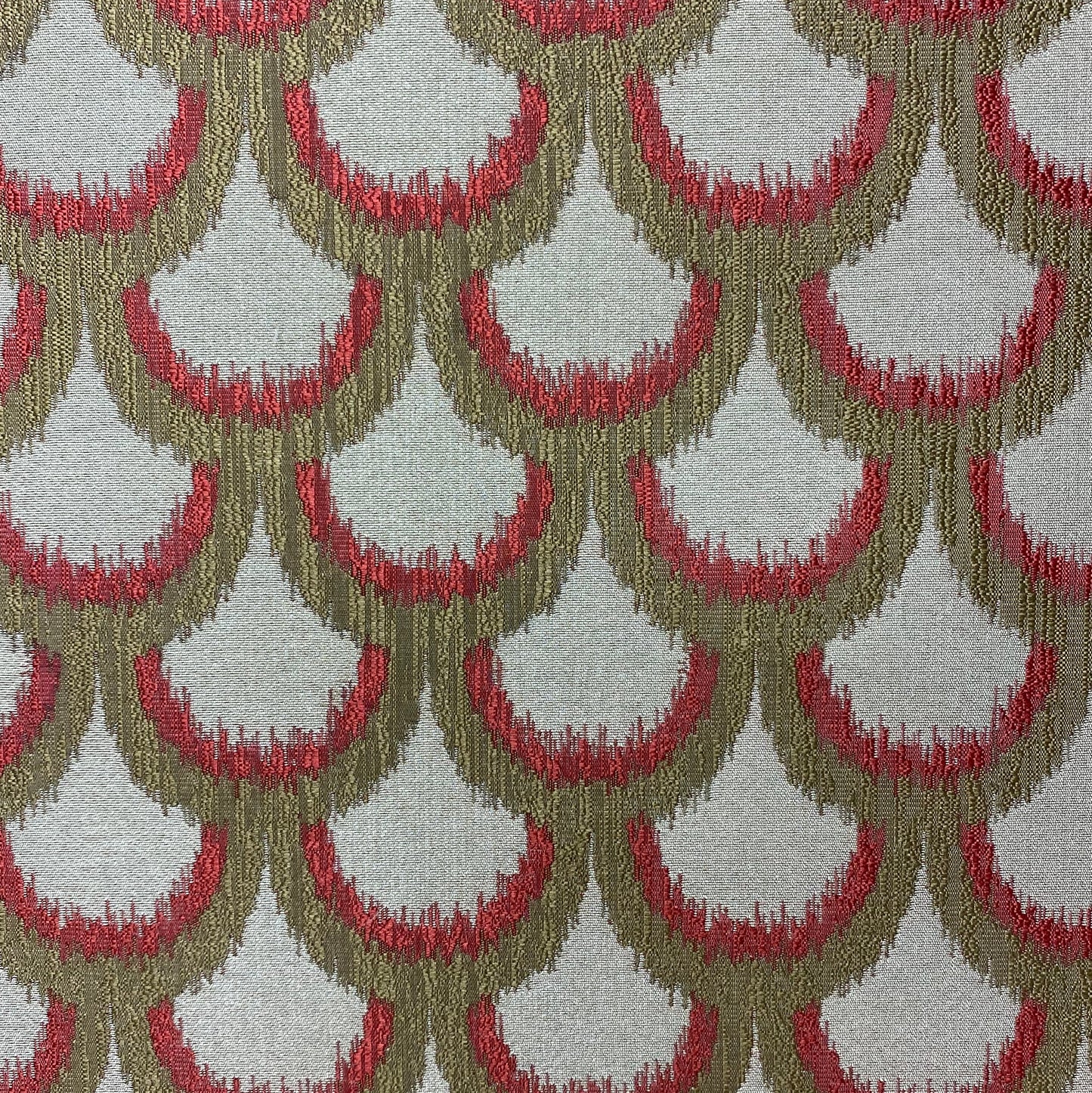 Fabric - Droplets - 100% Polyester - Repeats V: 7-6/8" H 3-1/2" - Width: 54"