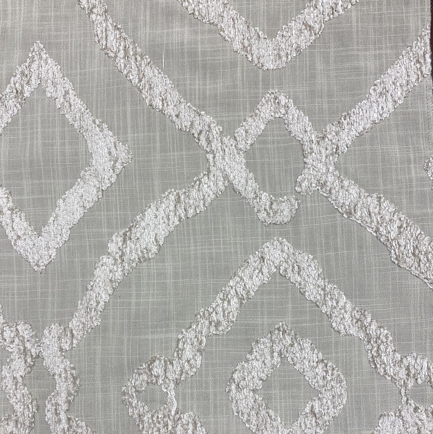 Fabric - San Jose - 100% Polyester - Repeats: V: 15-1/2" H: 15-1/2" - Embroidery Width: 52-1/2" - Width: 57"