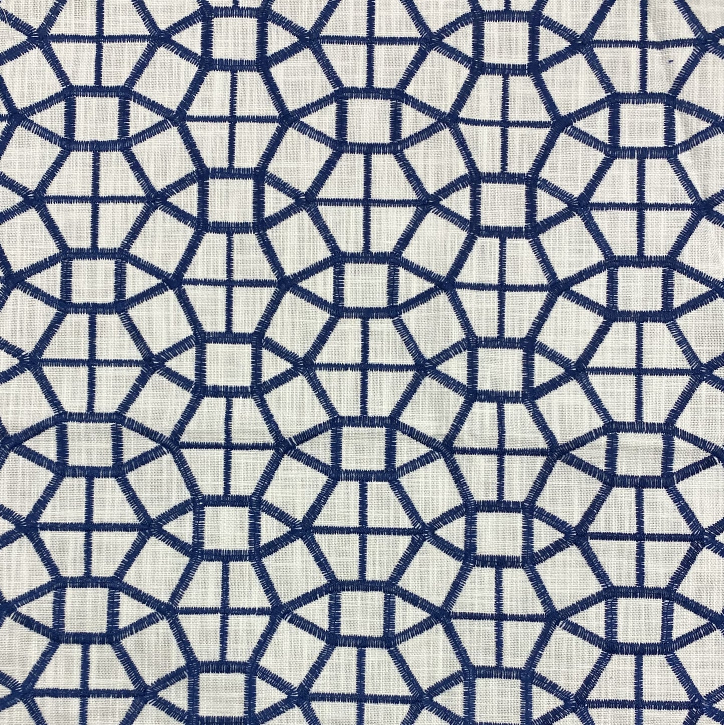 Fabric - Alameda - Ground: 100% Cotton - Embroidery: 100% Polyester - Width: 58"/59" Passes 45,000 Double Rubs NFPA 260/CAL TB-117