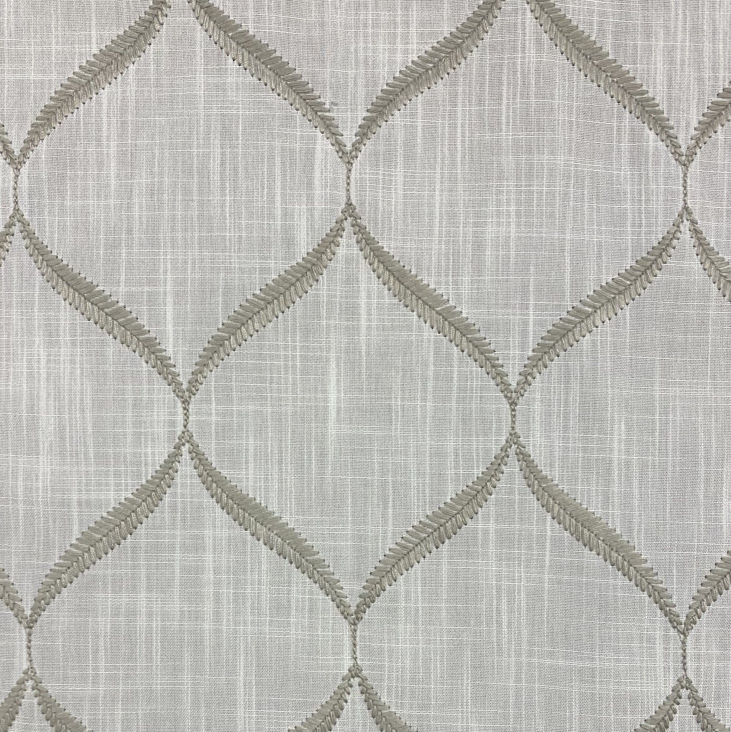Fabric - San Clemente - 100% Polyester - Repeats: V: 8" H: 5-5/8" - Embroidery Width: 50-1/2" - Width: 59"