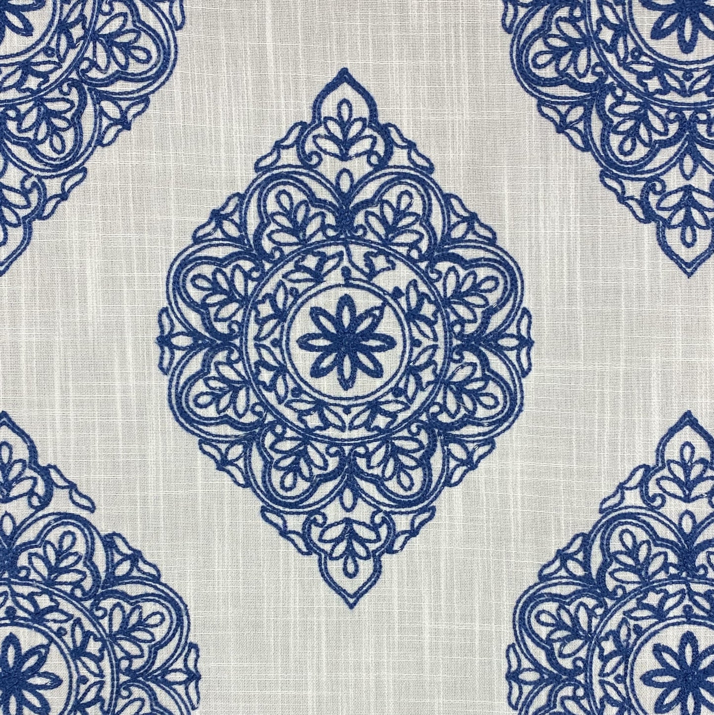 Fabric - Tulare - 100% Polyester - Repeats: V: 11-3/4" H: 11-3/4" - Embroidery Width: 53-3/4" - Width: 59/60"