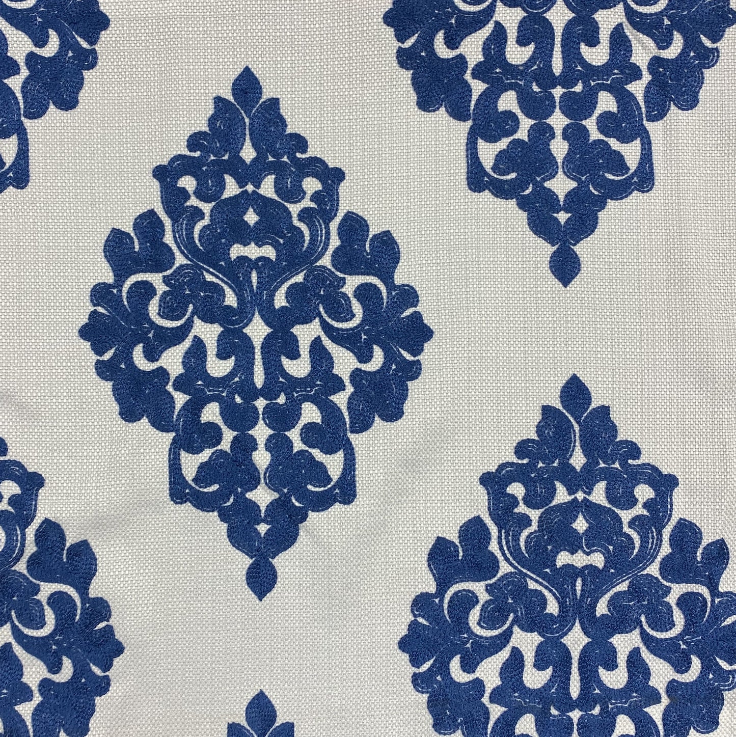 Fabric - San Rafael - 100% Polyester - Repeats: V: 23-1/4" H: 11-7/8" - Embroidery Width: 54" - Width: 59"