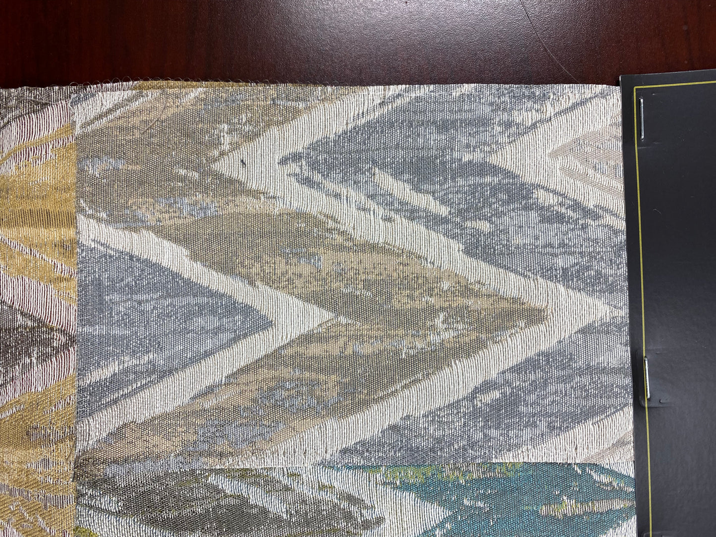 Fabric - Arcadia - 46% Poly 54% Viscose - Repeats V: 19-3/4" H: 7-1/8" - Width: 54"/55" - Passes 30,000 Double Rubs