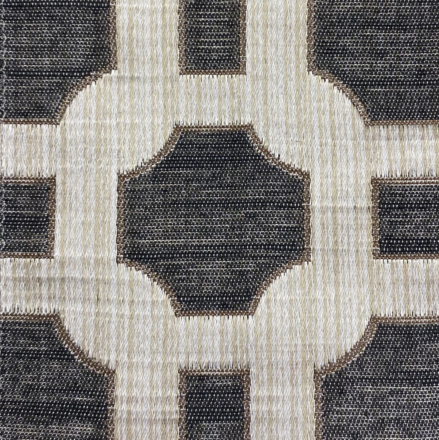 Fabric - Erie 60% Polyester 40% Cotton - Repeats V: 2-7/8" H: 3" - Width: 54" / 55"