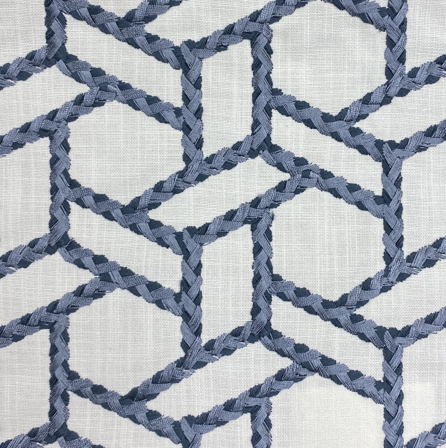 Fabric - Hillside - 54% Polyester / 46% Cotton - Repeats: H: 6-5/8" V: 3" Embroidery Width: 54" - Width: 56"