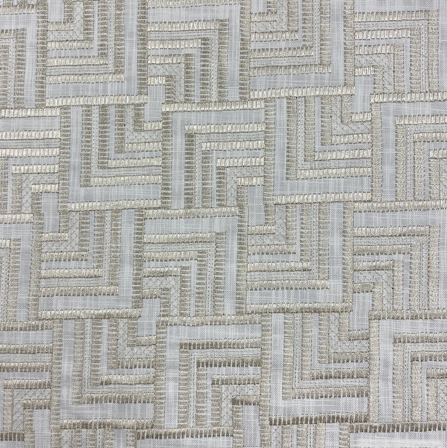 Fabric - Aptos - Ground: 100% Cotton - Embroidery: 100% Polyester - Width: 58"/59" Passes 45,000 Double Rubs NFPA 260/CAL TB-117