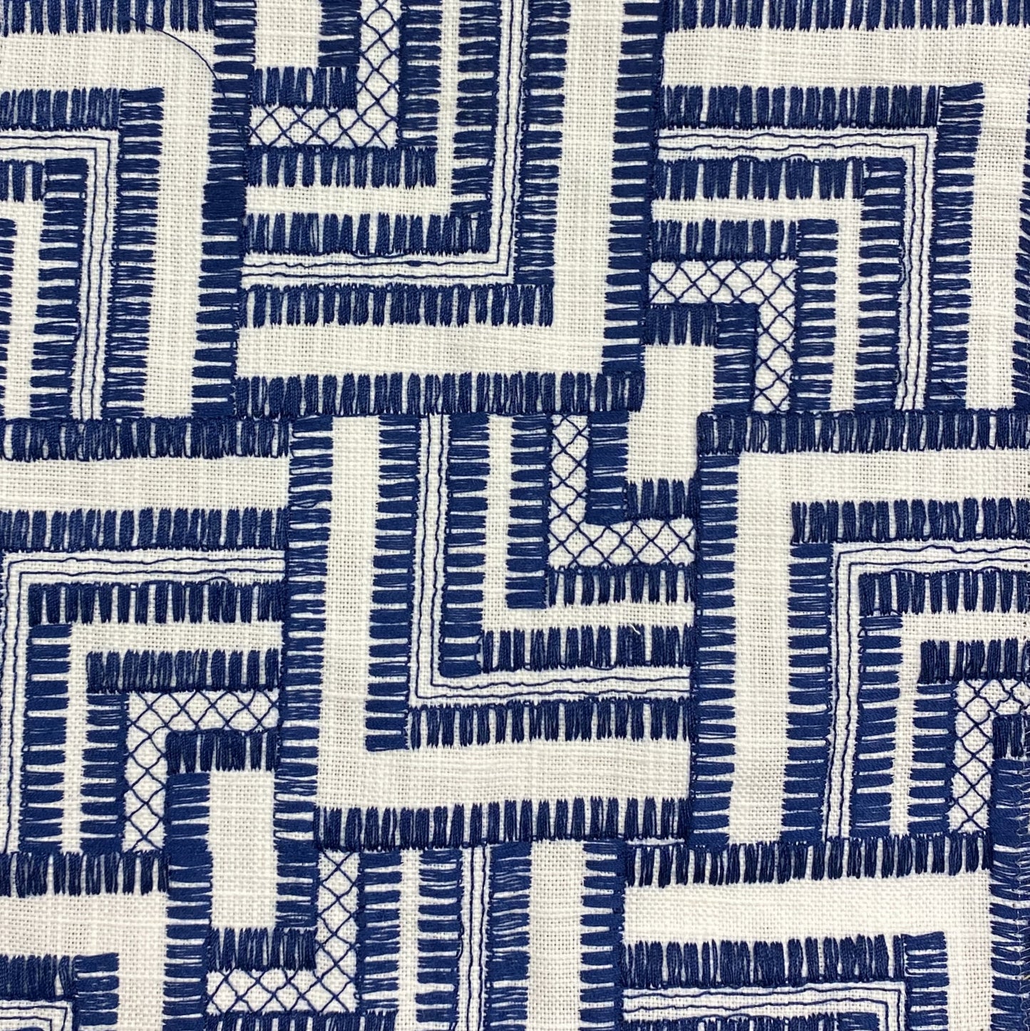 Fabric - Aptos - Ground: 100% Cotton - Embroidery: 100% Polyester - Width: 58"/59" Passes 45,000 Double Rubs NFPA 260/CAL TB-117