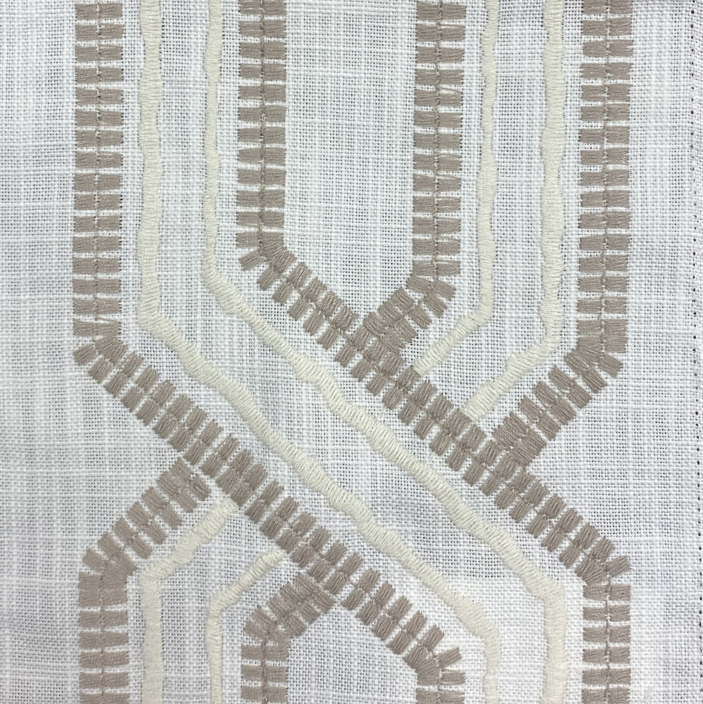 Fabric - Kawai - Ground: 100% Cotton - Embroidery: 100% Polyester - Width: 58"/59" Passes 45,000 Double Rubs