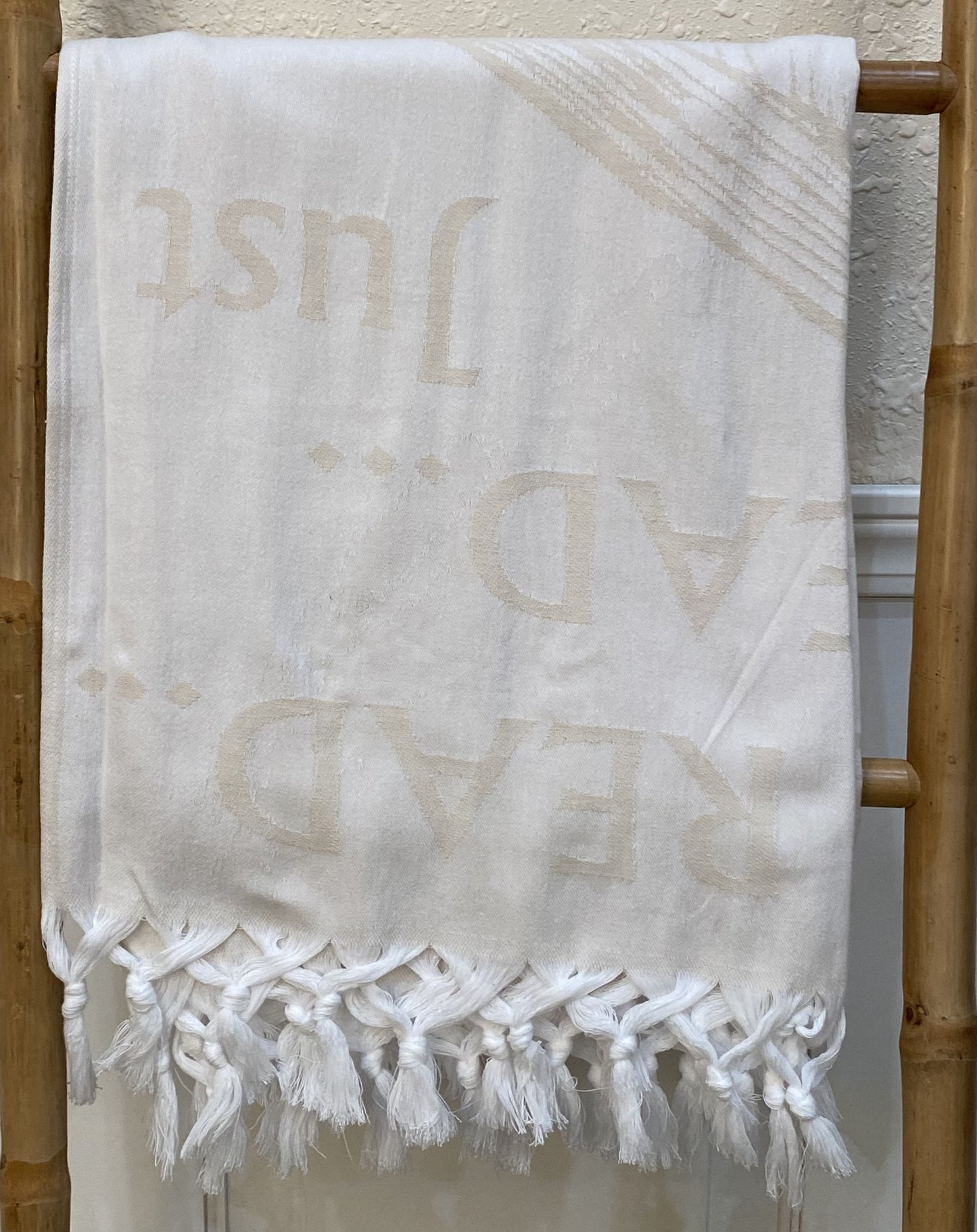 Highgrove - Throw Blanket - 100% Cotton - 67"x36" Paxi Beige Lightweight