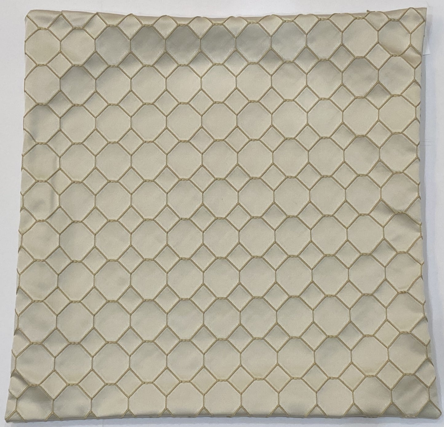 Decorative Pillow - Cover Only -  Juno - Flan - 20" x 20" - 100% Polyester