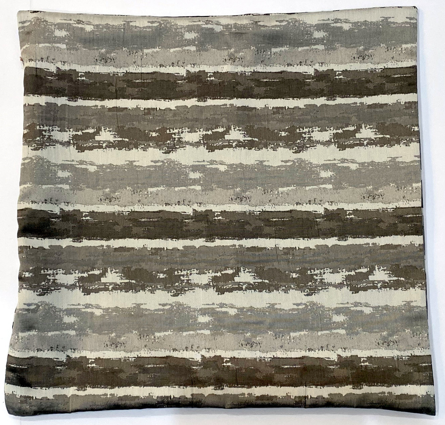 Decorative Pillow - Cover only - Murray - Stone - 20" x 20" - 58% Poly / 42% Viscos