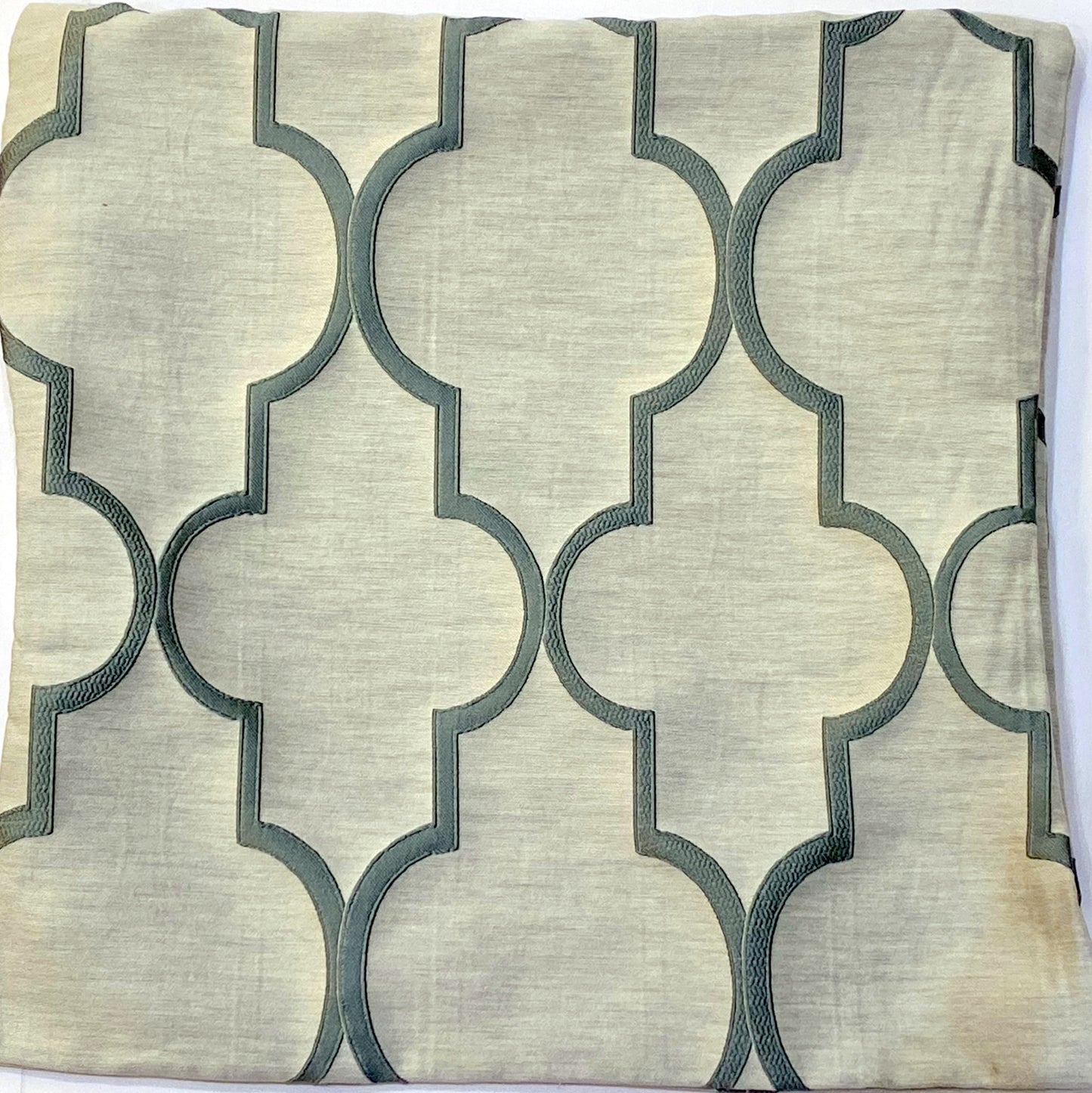 Decorative Pillow - Cover only - 20" x 20" Paris Seafoam 53% Poly / 47% Cotton