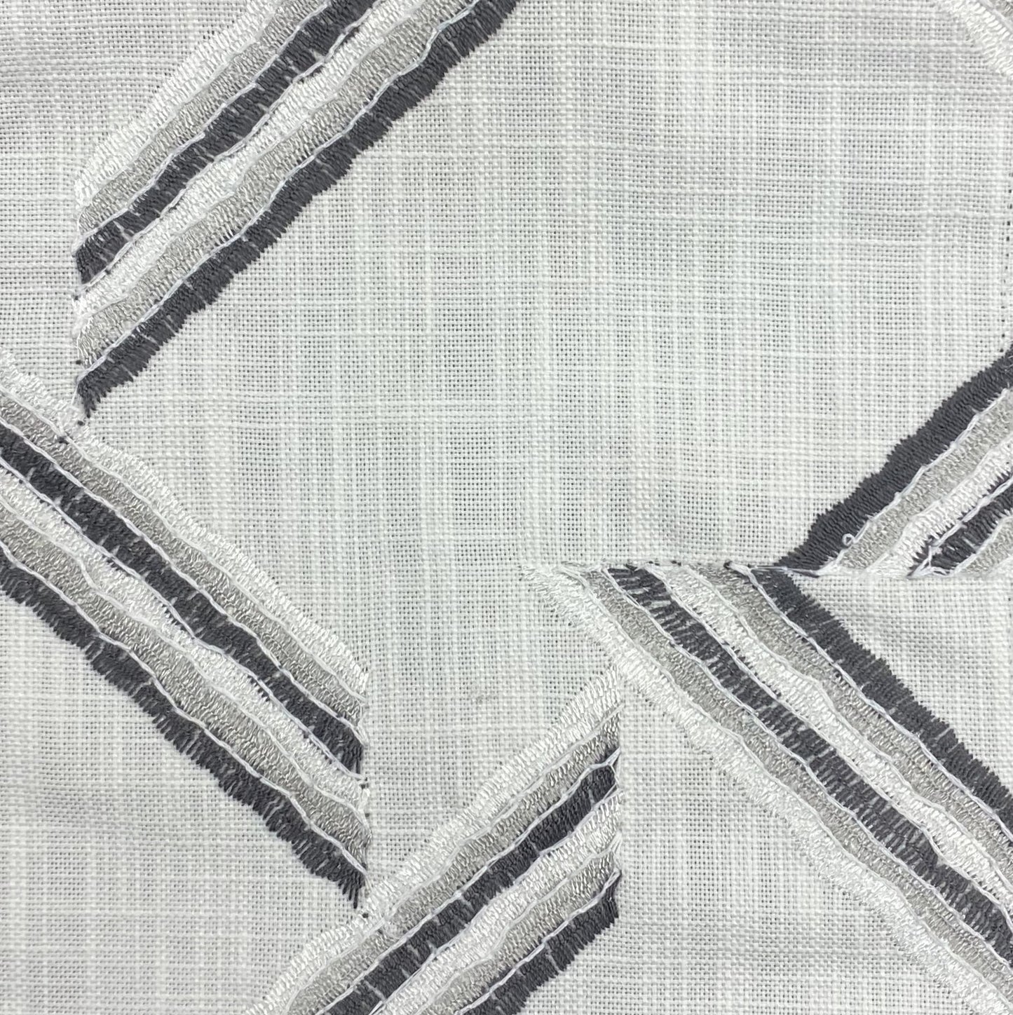 Fabric - Alamo - Ground: 100% Cotton - Embroidery: 100% Polyester - Width: 58"/59" Passes 45,000 Double Rubs NFPA 260/CAL TB-117