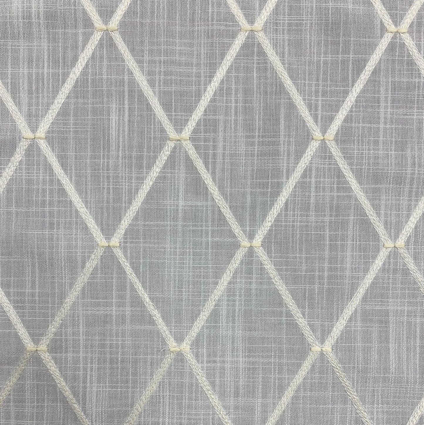 Fabric - Cayman - 100% Polyester - Repeats: V: 5-3/4 H: 4" Embroidery Width: 53" Width: 59"