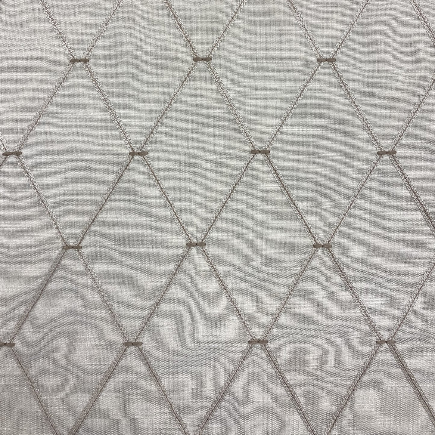 Fabric - Cayman - 100% Polyester - Repeats: V: 5-3/4 H: 4" Embroidery Width: 53" Width: 59"