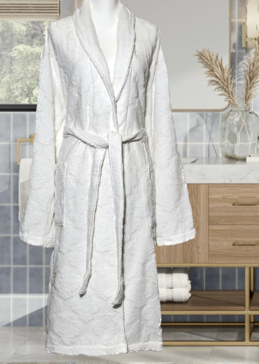 Bathrobe / Body Towel - Dominica - Highgrove - White - Cotton