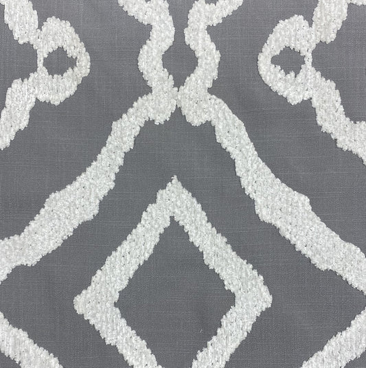 Fabric - San Jose - 100% Polyester - Repeats: V: 15-1/2" H: 15-1/2" - Embroidery Width: 52-1/2" - Width: 57"