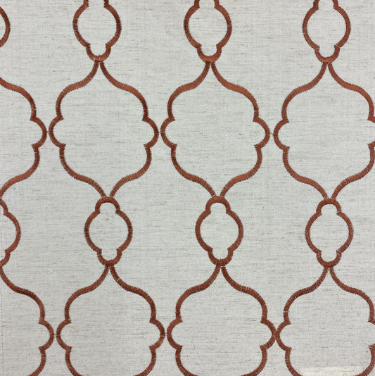 Fabric - Laguna - Embroidery - 100% Polyester - Repeats V: 8" H: 4-3/8" - Embroidery Width: 54"/55" - Width: 59"/60"