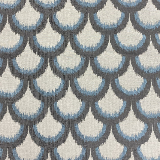 Fabric - Droplets - 100% Polyester - Repeats V: 7-6/8" H 3-1/2" - Width: 54"