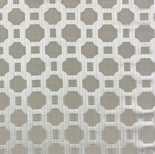 Fabric - Erie 60% Polyester 40% Cotton - Repeats V: 2-7/8" H: 3" - Width: 54" / 55"