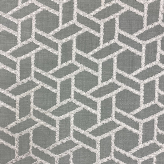 Fabric - Hillside - 54% Polyester / 46% Cotton - Repeats: H: 6-5/8" V: 3" Embroidery Width: 54" - Width: 56"
