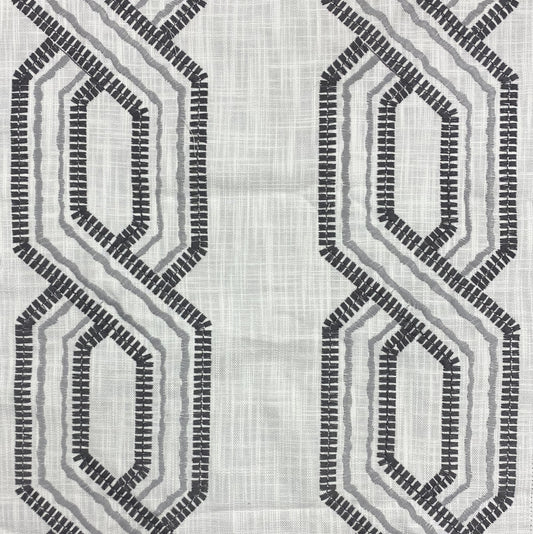 Fabric - Kawai - Ground: 100% Cotton - Embroidery: 100% Polyester - Width: 58"/59" Passes 45,000 Double Rubs