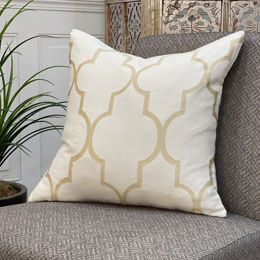 Decorative Pillow - Cover only - Paxton - 20" x 20" Paris Dulce 53% Poly / 47% Cotton